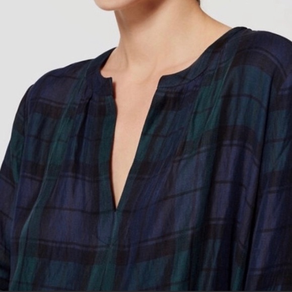 Loft plaid tunic blouse - Picture 3 of 8